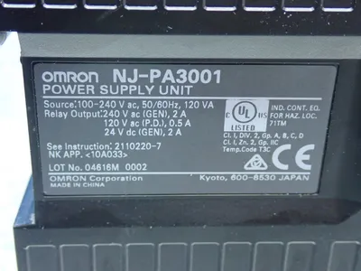 USED OMRON NJPA3001