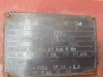 Used 1971 USED 1500 GALLON C/S TANK _UNKNOWN_ Vacuum Tanks North Carolina US | DH Griffin Used Equipment #1383585
