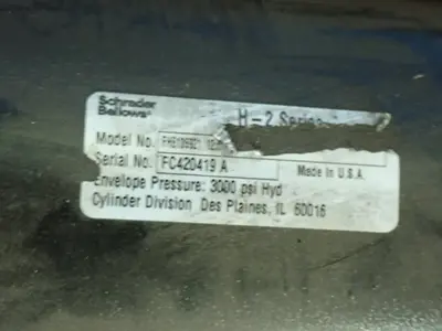 Used SCHRADER BELLOWS FHE1B6921 Pumps Ohio US | HGR 24 #777140