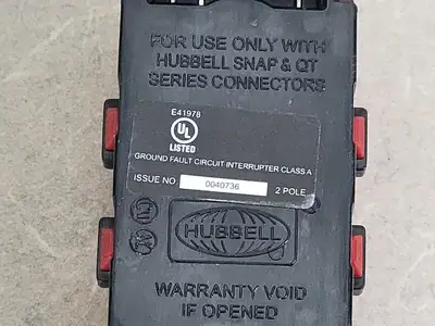 USED HUBBELL GFRST20SNAPR