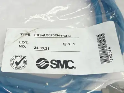 NEW SMC SERIAL COMMUNICATION CABLE M12 4-PIN MALE TO RJ45 2M