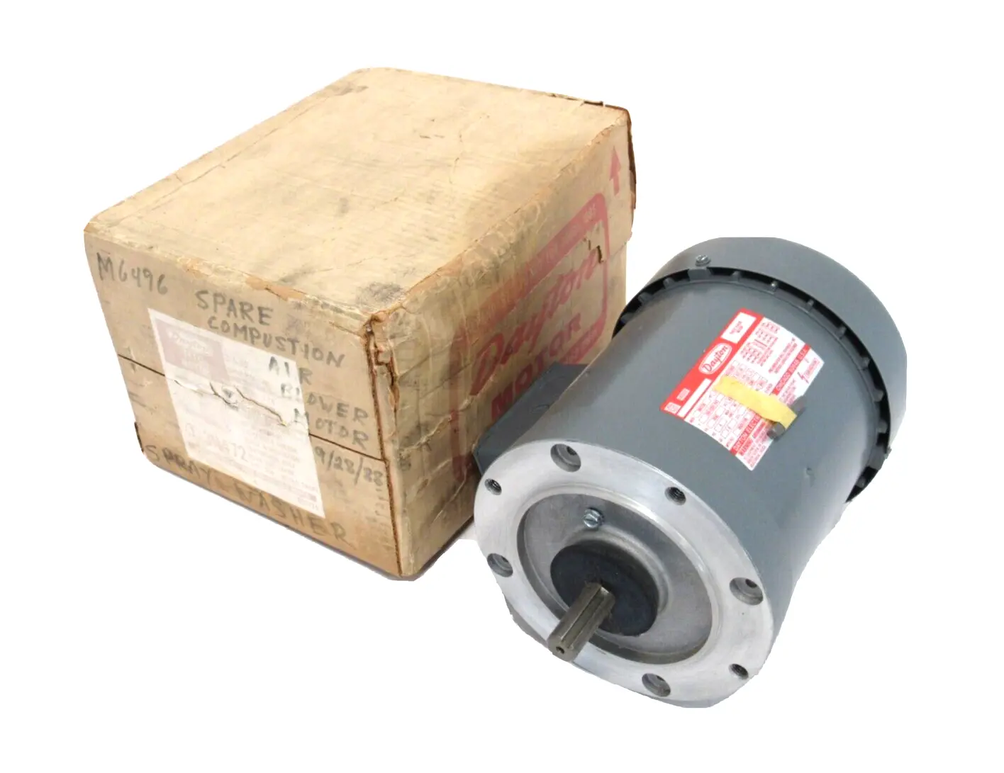 NEW DAYTON 3N472B ELECTRIC MOTOR 3/4HP 208-220/440 3450RPM