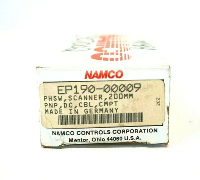 NEW NAMCO EP190-00009 PHOTOSWITCH SCANNER EP19000009
