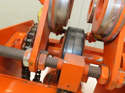 Saturn 4 Ton Bridge Crane Trolley Drive Tractor 460V 3PH 55FPM 8000Lb Soft Start