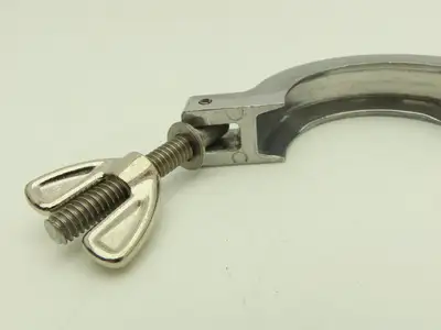 Nor-Cal NW-40-CP Aluminum Wing Nut Clamp for DN 40 ISO-KF Flange Lot of 20