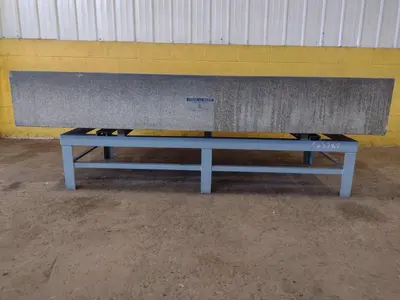 8' X 4' X 14" ROCK OF AGES PRECISION LAYOUT INSPECTION GRANITE TABLE: STOCK #23787