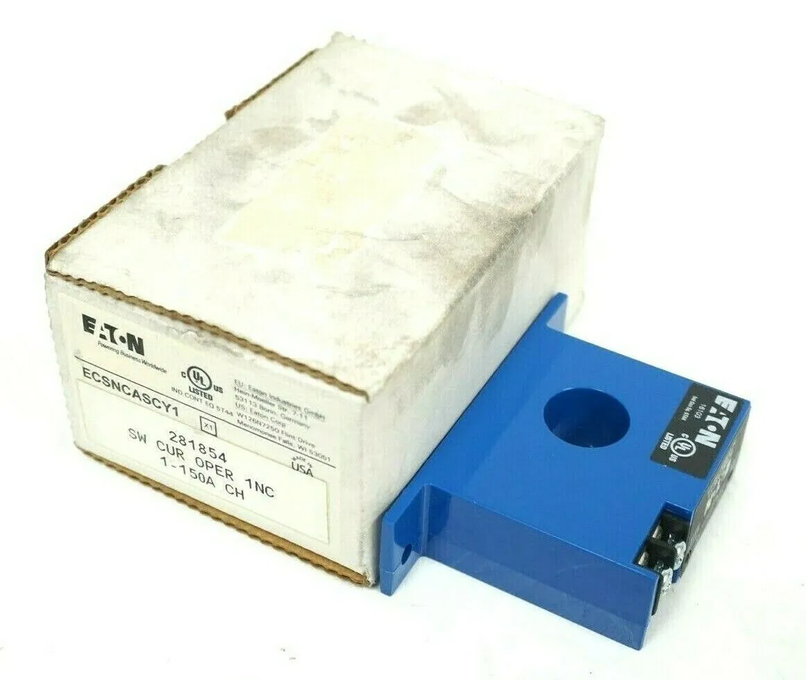 NEW EATON ECSNCASCY1 281854 CURRENT SWITCH