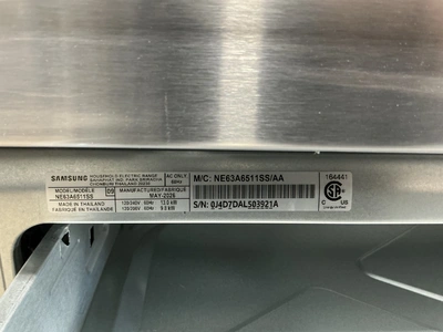 Used SAMSUNG NE63A6511SS/AA Residential Appliances Michigan US | Miedema Asset Management Group #1577977