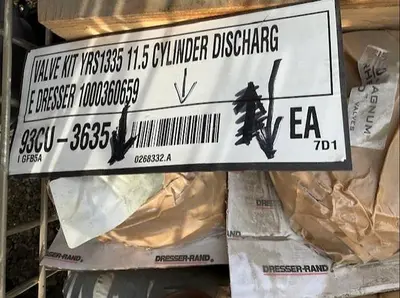 Dresser Rand 11.5” Discharge Valve PN 100360659