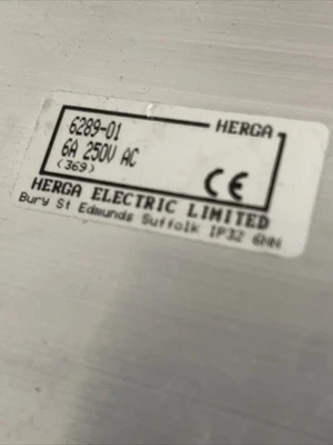 NEW HERGA Electric 6289-01
