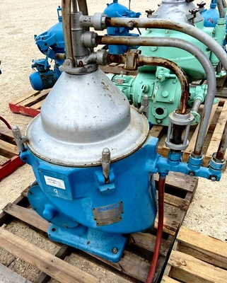 (2) Alfa-Laval WHPX 405 TGD-24-60 oil purifiers, SS.