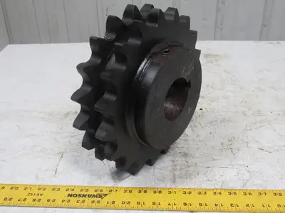 Martin 14019BH 19 Tooth Double Row Sprocket 3" Keyed Bore