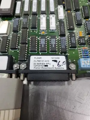 USED FISHER ROSEMOUNT CL6630X1-A1