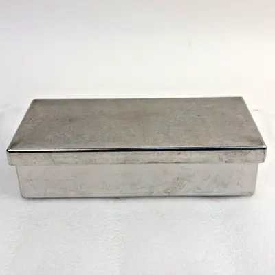 Stainless Steel Sterilizer Freezer Box 8x4x2"