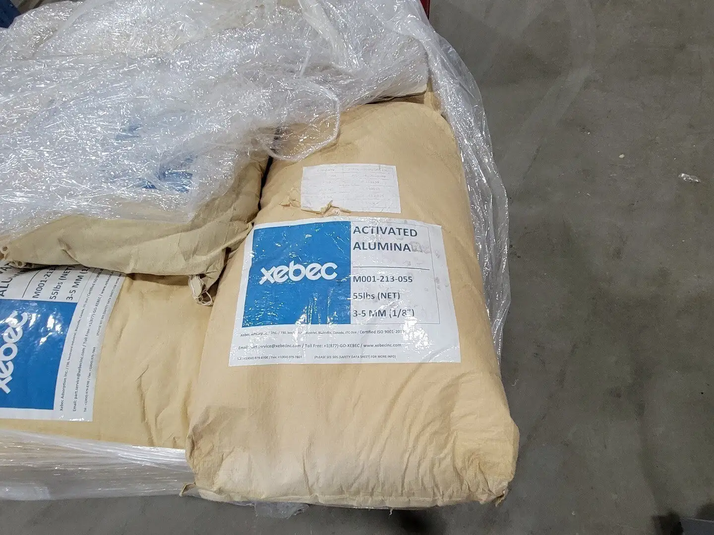 NEW XEBEC ADSORPTION M001-213-055