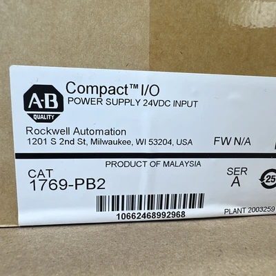 NEW Allen-Bradley 1769PB2