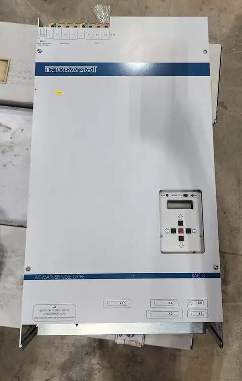 Used INDRAMAT RAC 3.5-150-460-A00-W1-220 AC Drive Control Module | Midwest Press and Automation #577536