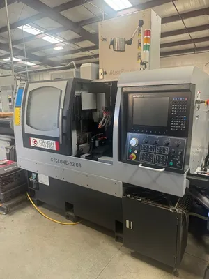 2016 GANESH CYCLONE 32CS 5-Axis or More CNC Lathes | 520 Machinery Sales LLC (1)
