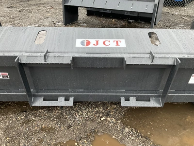 Used JCT SNOW PUSHER BOX BLADE SKID STEER ATTACHMENT Snow Removal & Equipment Michigan US | Miedema Asset Management Group #1325824