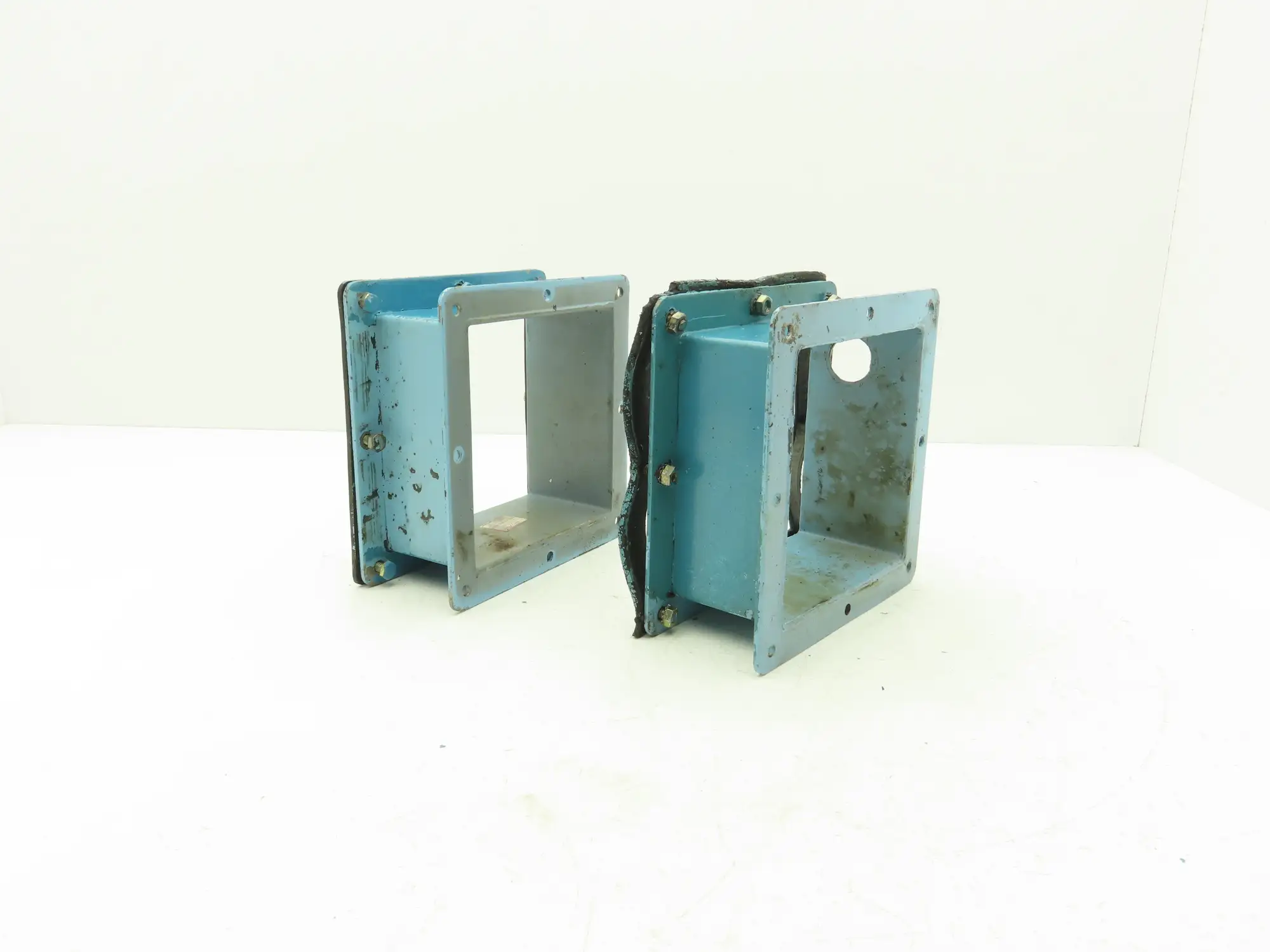 Wiegmann JWN663 6"x6" Wireway Nipple Feed-Through 3" Hoffman Lot of 2