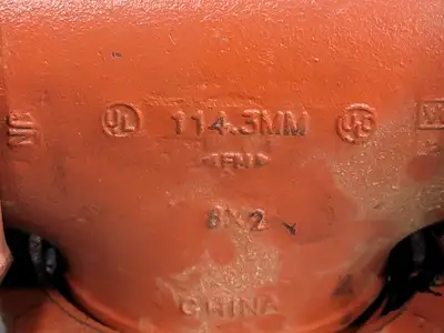 4", Equal-Tee, w/ 3x, 4", Couplings, Bolted, V-Z05