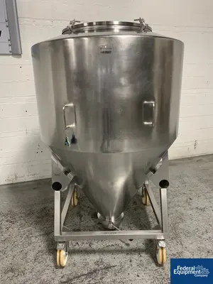 USED L.B. Bohle 1,400 Liter LB Bohle Bin, S/S