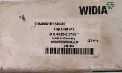 Used WIDIA TDM0551R3SS056 Misc Industrial Equipment Kentucky US | Aucto #686667