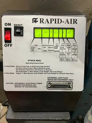 Used RAPID AIR RS58A Uncoilers Michigan US | Universal Press & Machinery (UPM) #5229