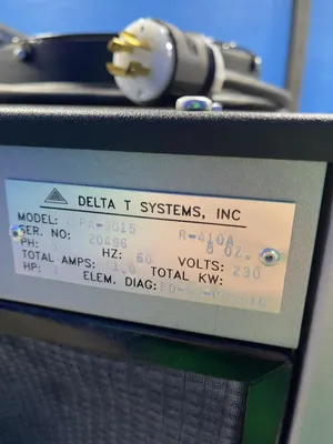 Used DELTA T SYSTEMS VSPA0015 Misc Plastics Equipment Ohio US | HGR 24 #1005954