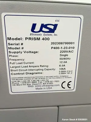 USED ULTRASONIC PRISM 400