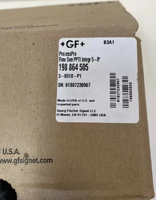 NEW Georg Fischer Signet LLC 3-8510-P1