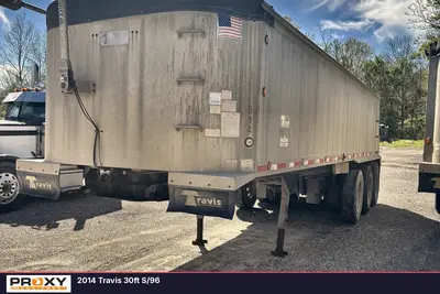 Used 2014 TRAVIS 30FT S/96 Dump Trailers Louisiana US | Proxy Equipment #1383074
