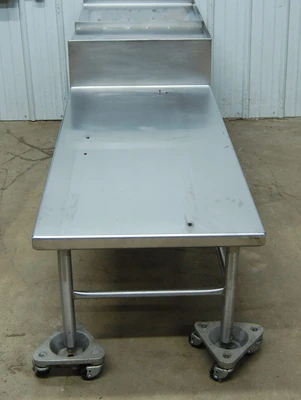 142-0747 93 Inch Stainless Steel Heavy Duty Equipment Stand