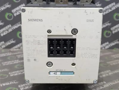 Siemens 3RT1466-6AP36 SIRIUS Electrical Contactor 400A 60-150HP 220-240V WT Used