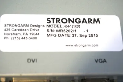 STRONGARM 404-151R00 TOUCHSCREEN INTERFACE 404151R00