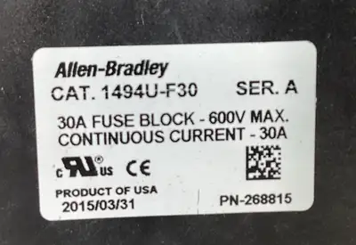 USED Allen-Bradley 1494U-F30