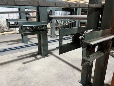Automated Lumber Handling Infeed Package Deck Chains for 16' Lumber