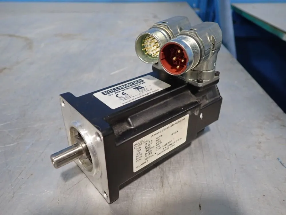 Used KOLLMORGEN AKM22EENBNDB00 Servo Motors | HGR 24 #730902