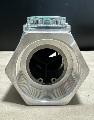 NEW EPIDIOXI TURBINE METER K18-2-V123, XOO2OGQ9YF, 2" FNPT FLOW FUEL METER