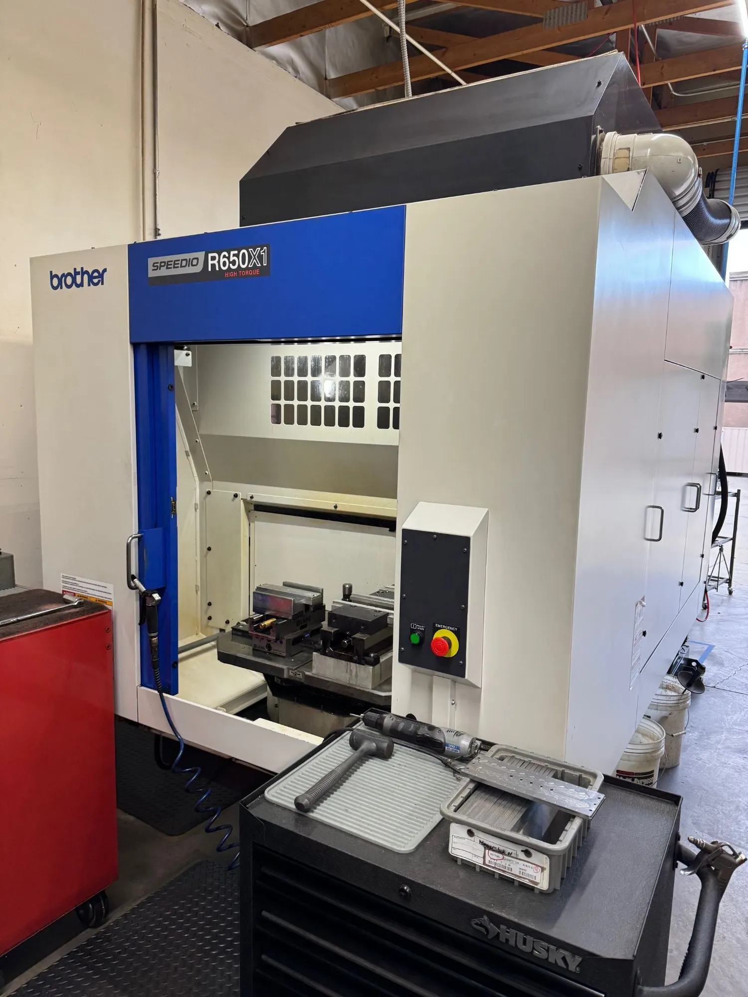 2017 BROTHER SPEEDIO R650X1 High Torque CNC Drilling and Tapping Center
