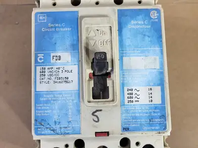USED CUTLER-HAMMER FDB3150