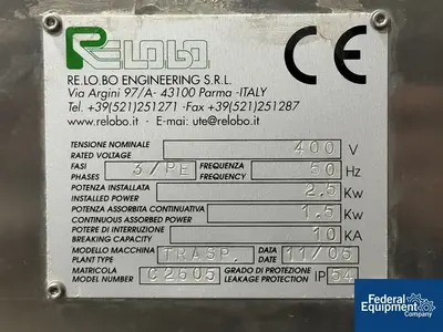 USED Effytec Effytec HB 15 Form Fill Pouch Machine