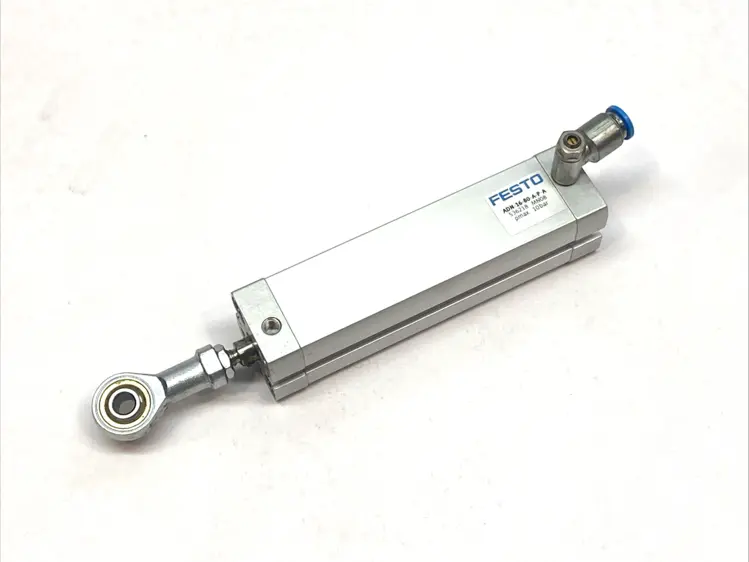 Used Festo Pneumatic Compact Cylinder 16mm Stroke 80mm Bore Pneumatic Cylinders Michigan US | Maverick Industrial Sales #1390713