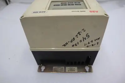 ABB ACS500 AC Drive ACS501-002-4-00P2 2 HP 3 PH STOCK 4325
