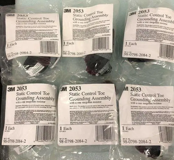 3M 2053 STATIC CONTROL TOE GROUNDING ASSEMBLY