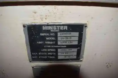 MINSTER 10-26 & 30-26-5 COIL REELS & STRAIGHTENERS | GCH Machinery (6)