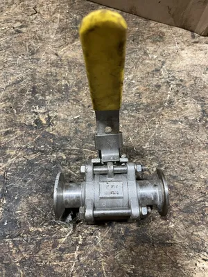 1” 316SS Manual Tri-Clover Clamp Sanitary Ball Valve
