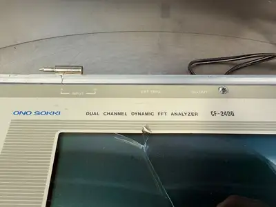 *1777 Ono Sokki CF-2400 Dual Channel Dynamic FFT Analyzer (6.6.5)