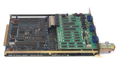 USED OKUMA E4809-045-122-C PC BOARD W/ E4809-436-027-B BOARD