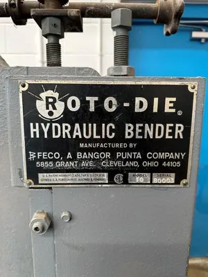 Used ROTO-DIE 10 Press Brakes Ohio US | McKean Machinery Sales #1280833